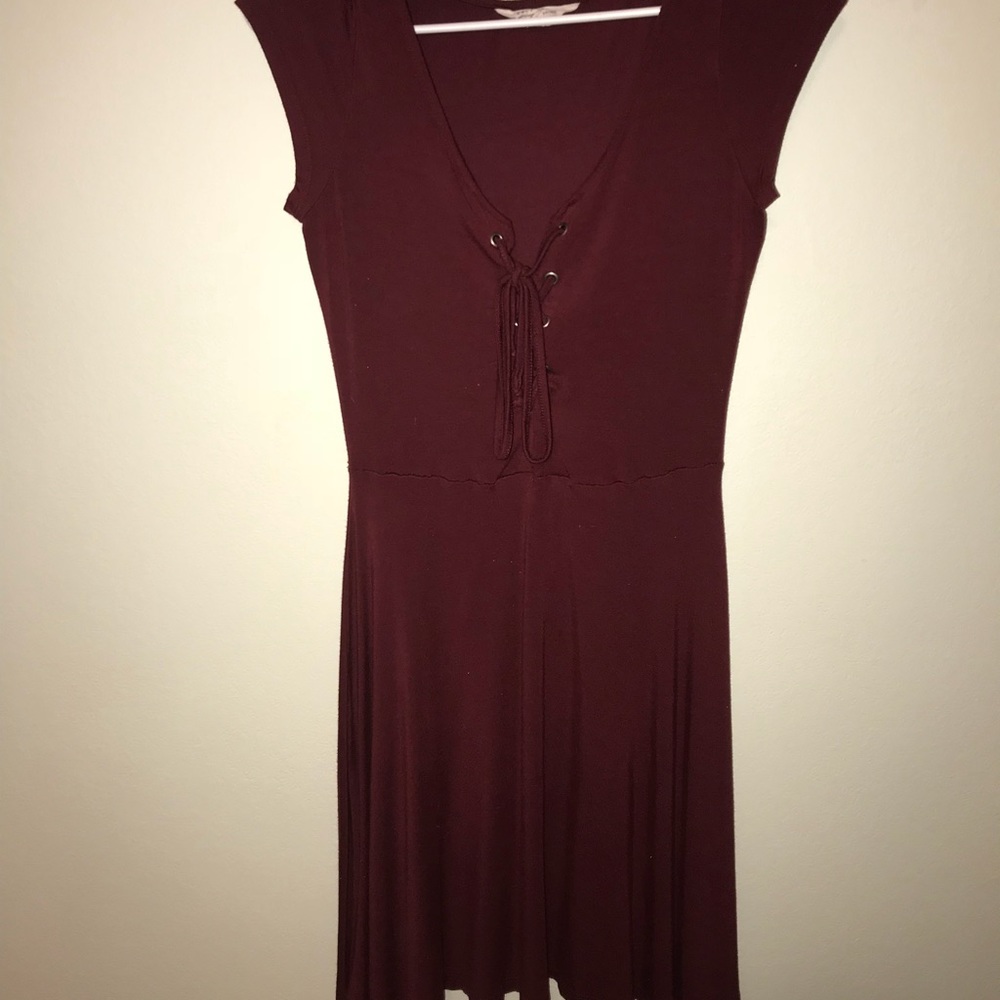 Maroon dress